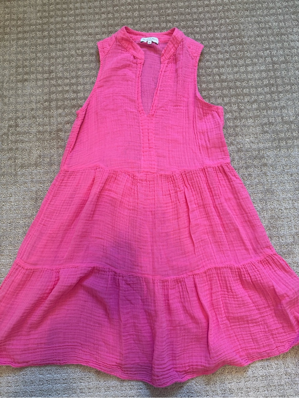 Michael Stars Daisy gauze dress pink size xs - Picture 2 of 10